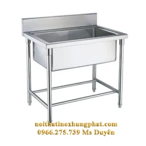 【#1】Chậu Rửa Công Nghiệp 1 Hố hcm