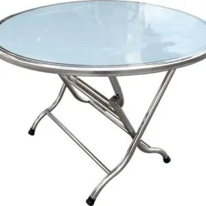 Bàn tròn inox sus 201,1m2 cạnh tròn