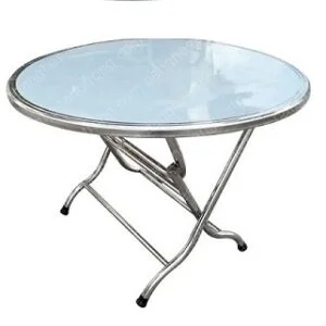 Bàn tròn inox 304 cạnh vuông 1.2m,Loại tốt