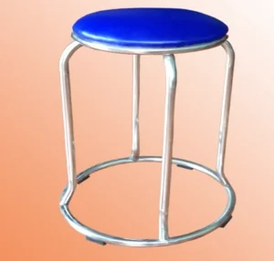 Ghế đôn inox mặt nệm, phi 16×1.2mm ,cao cấp