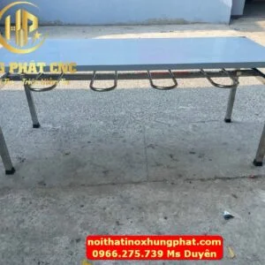 Bàn ăn công nhân inox 304 hcm