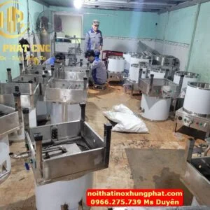 Xưởng sản xuất thiết bị inox công nghiệp tại Tp Vũng tàu