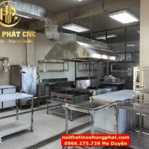 【#1】Bếp inox công nghiệp tại Bà Rịa