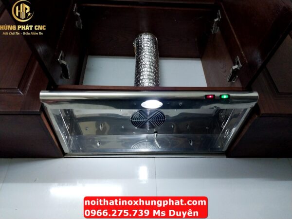 Lắp chụp hút mùi bếp inox tphcm