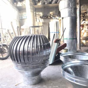 Lắp Quả Cầu Hút Nhiệt KCN Mỹ Xuân - Giải Pháp Thông Khí Hạ Nhiệt #TOP1