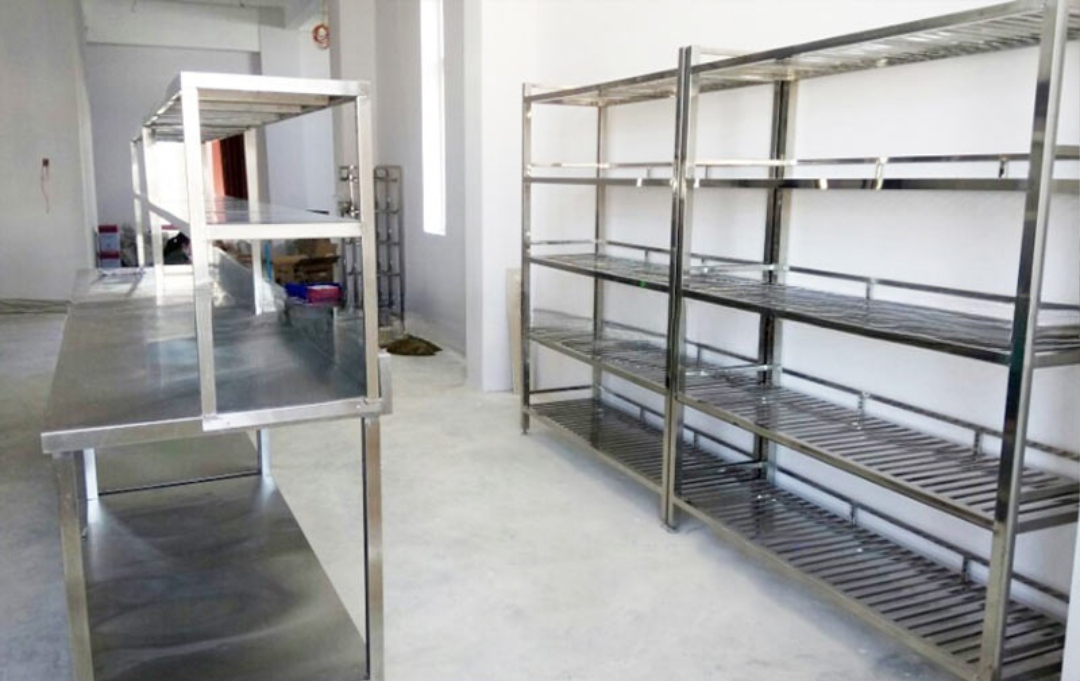 Kệ inox làm theo yêu cầu tại Đồng Nai, lh 0966.275.739