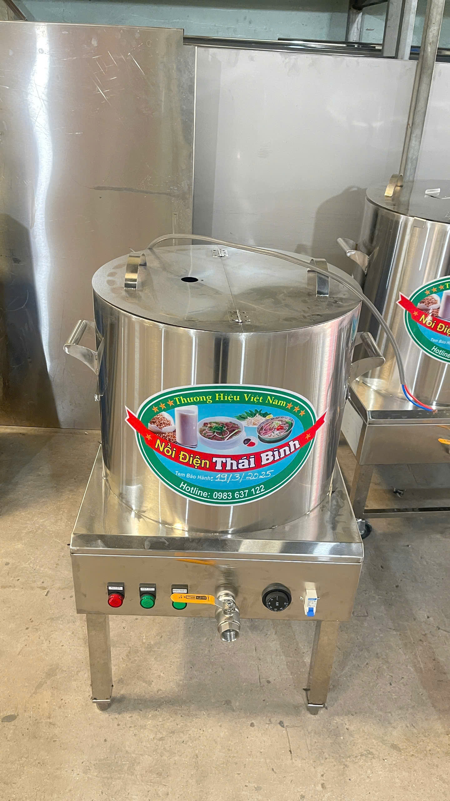 Nồi điện nấu phở ở Đức Hòa Long An, 0966.275.739 Ms Duyên