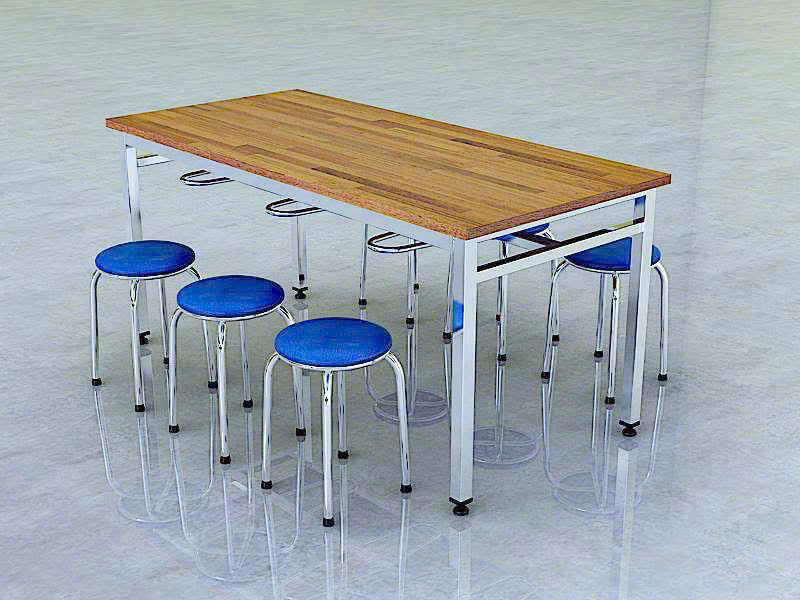 Gia Công Bàn Ăn Công Nghiệp Theo Yêu Cầu | Xưởng Sản Xuất Uy Tín