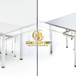 Bàn Ăn Công Nhân Cho Xưởng Gỗ 2026 - Giải Pháp Chống Bám Bụi, Siêu Chịu Lực