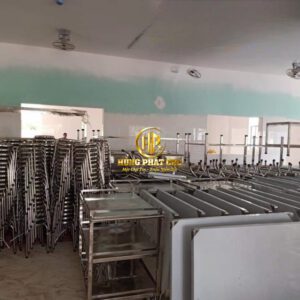 Bàn Ăn Công Nhân Nhơn Trạch 2026 - Giải Pháp Nhà Ăn Tối Ưu Diện Tích