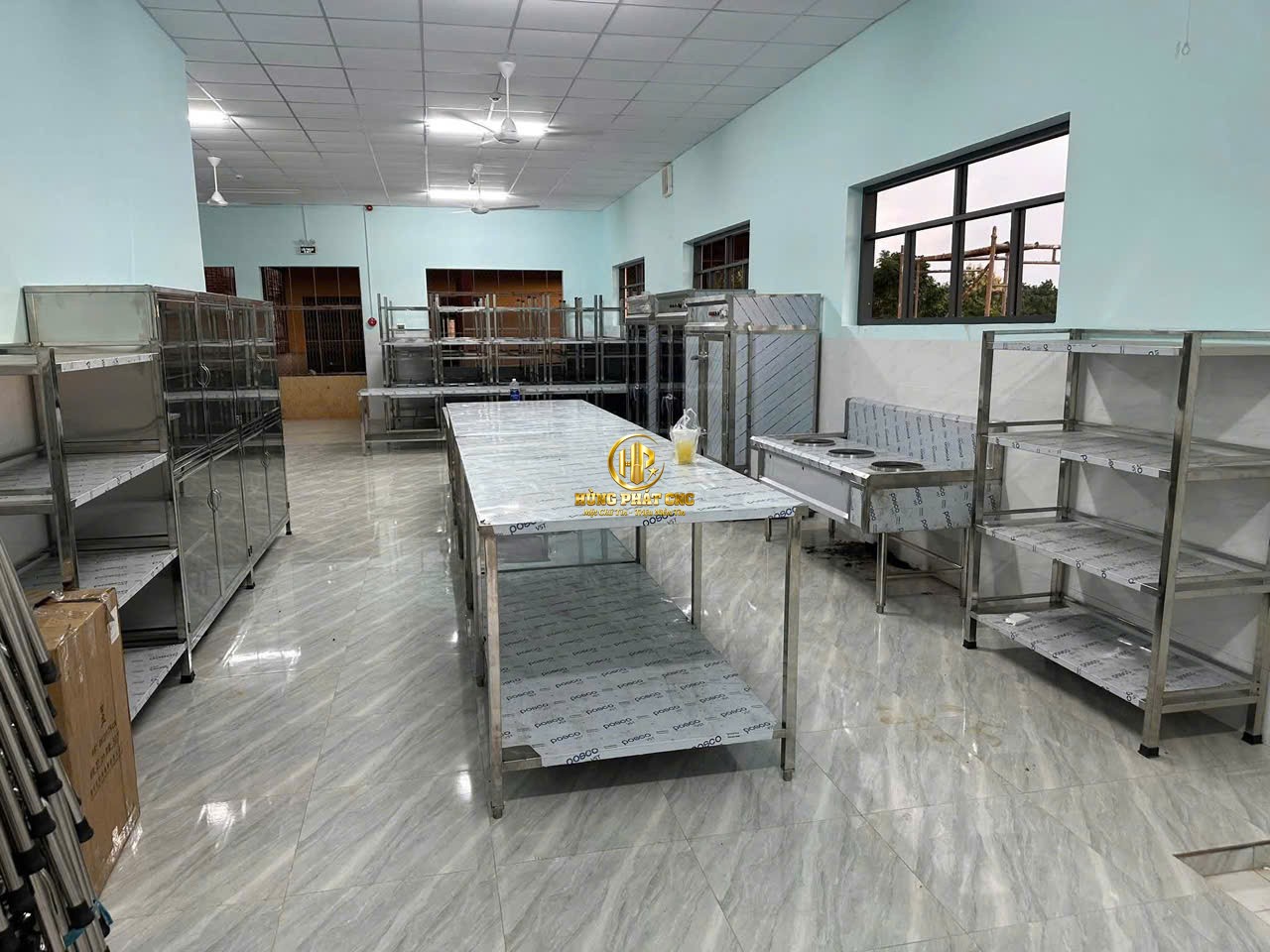 Bàn Ghế Ăn Công Nghiệp Inox | Bền Đẹp, Giá Xưởng